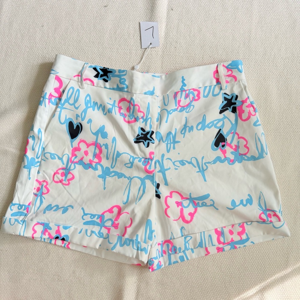 New  OVI Printed Women’s Shorts Beach size Large‎